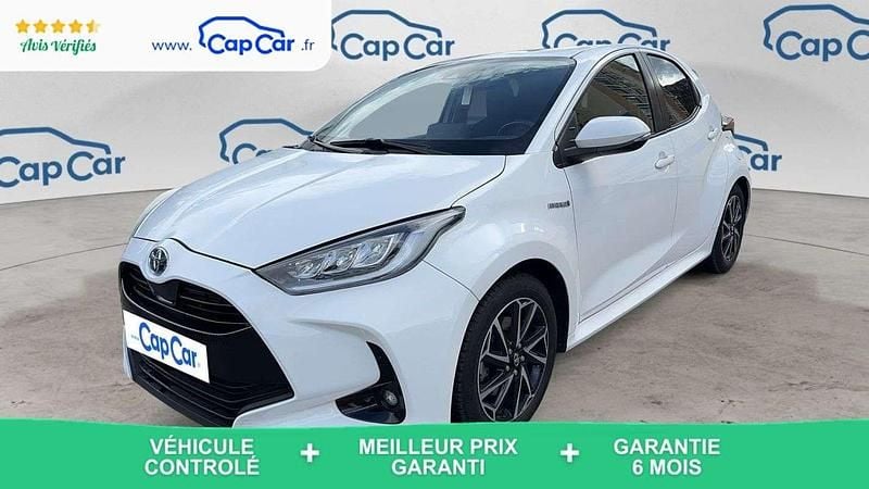Occasion Toyota Yaris Hybrid Design 92 ch (67 kW) 2021 Blanc Citadine