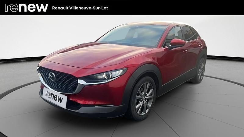 Rouge Occasion 2019 Mazda CX-30 Sports-Line SUV | 18 985 € (Prix juste) - Image 1/4