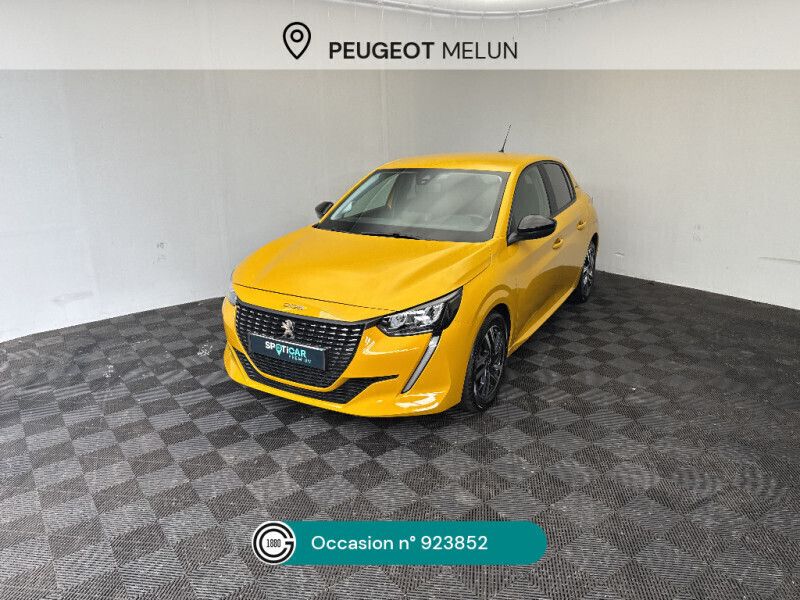 Jaune Utilisé 2023 Peugeot 208 Business-Line Citadine | 12 970 € (Bon prix) - Image 1/4