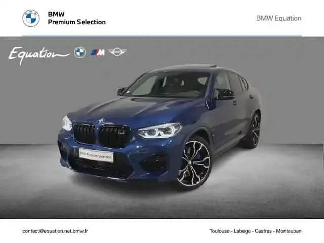 Bleu Utilisé 2019 BMW X4 Sport Line SUV | 66 990 € (Prix assez cher) - Image 1/4