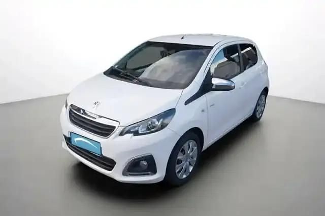 Blanc Occasion 2018 Peugeot 108 Berline | 10 990 € (Prix juste) - Image 1/4