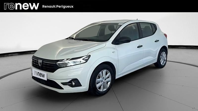 Blanc Utilisé 2021 Dacia Sandero Essentiel Citadine | 10 790 € (Super prix) - Image 1/4