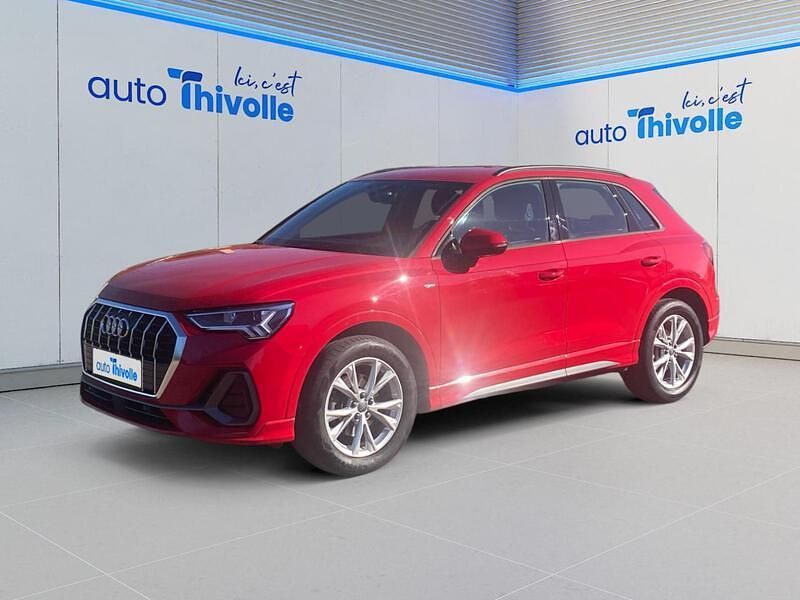 Rouge Utilisé 2020 Audi Q3 S-Line SUV | 26 500 € - Image 1/4