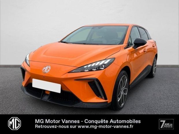 Orange Utilisé 2024 MG MG4 EV Luxury Citadine | 24 990 € (Bon prix) - Image 1/4