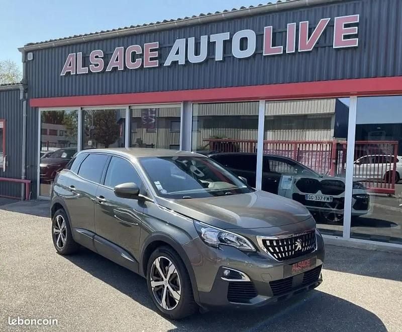 Gris Utilisé 2019 Peugeot 3008 Business-Line Monospace | 12 490 € (Super prix) - Image 1/4