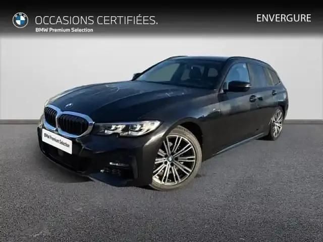 Saphirschwarz métal Occasion 2022 BMW 318 M Sport Break | 32 700 € (Prix cher) - Image 1/4