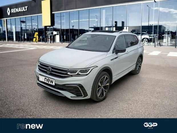 Blanc Utilisé 2023 VW Tiguan Allspace R-line SUV | 41 490 € (Prix juste) - Image 1/4