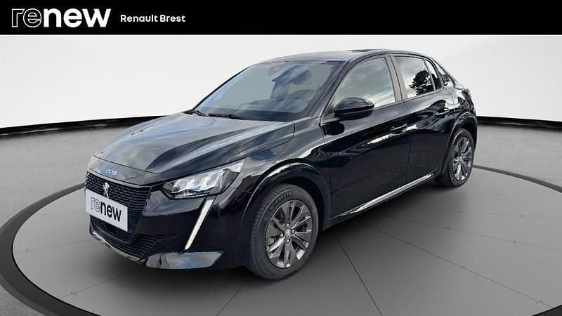 Noir Utilisé 2023 Peugeot e-208 Style Citadine | 18 390 € (Prix juste) - Image 1/4