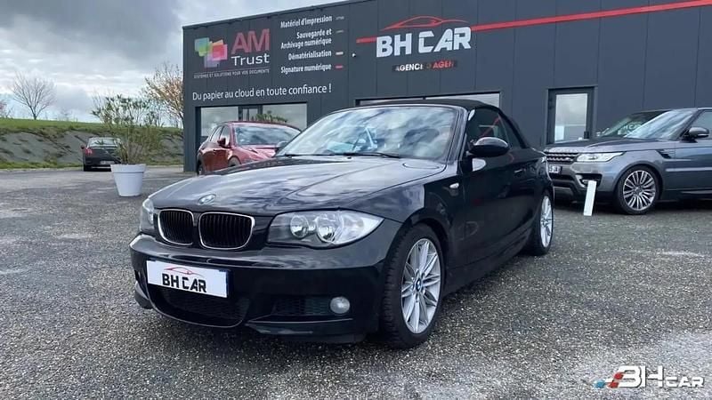 Noir Utilisé 2008 BMW 118 Cabriolet Sport Line Cabriolet | 11 490 € - Image 1/4