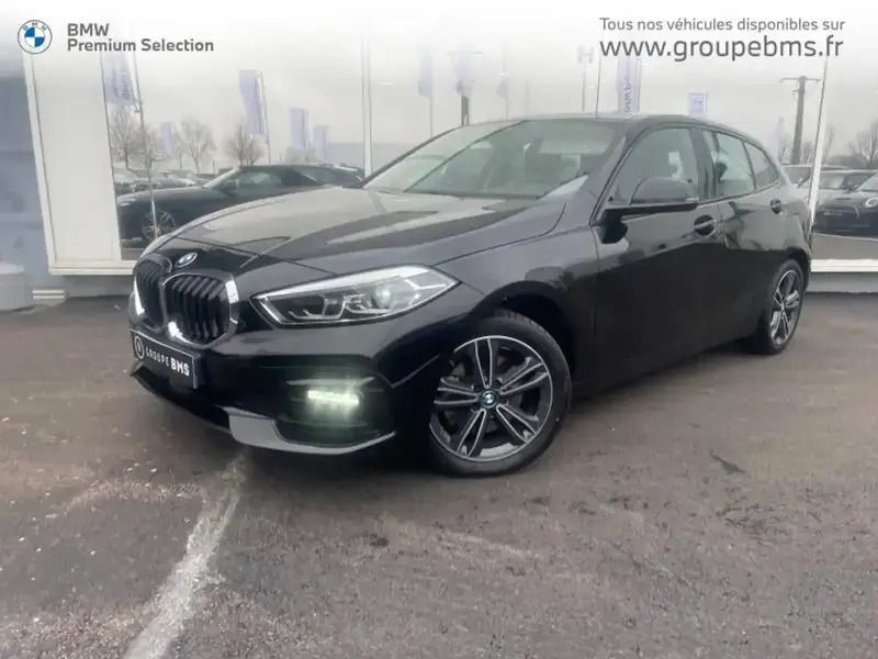 Noir Utilisé 2023 BMW 118 Sport Line Citadine | 28 900 € (Prix juste) - Image 1/4