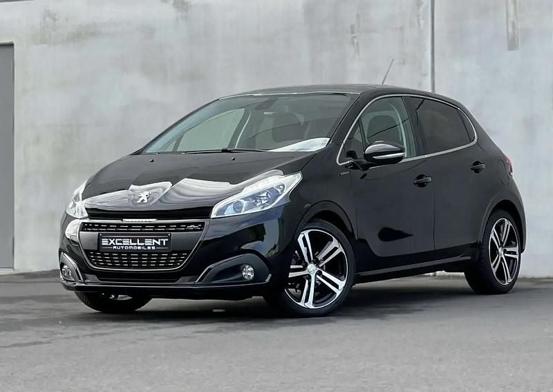 Noir Occasion 2019 Peugeot 208 GT-line Citadine | 10 450 € (Super prix) - Image 1/4