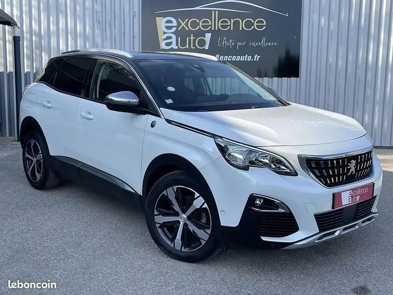 Blanc Utilisé 2018 Peugeot 3008 Crossway Monospace | 13 990 € (Prix juste) - Image 1/4