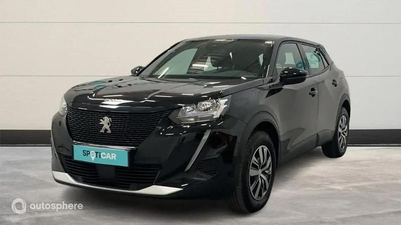 Noir Utilisé 2023 Peugeot e-2008 Active SUV | 21 799 € (Prix assez cher) - Image 1/4