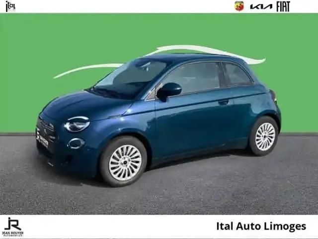 Occasion Fiat 500e 69 kW (95 ch) 2023 Ocean green métal Citadine