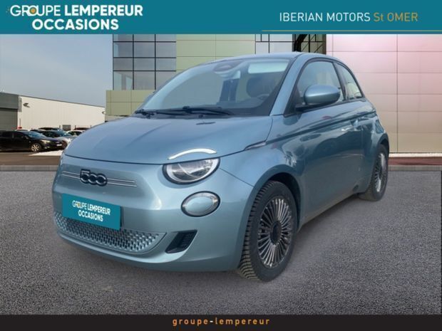 Blanc Utilisé 2021 Fiat 500e Action Citadine | 12 490 € (Prix juste) - Image 1/4