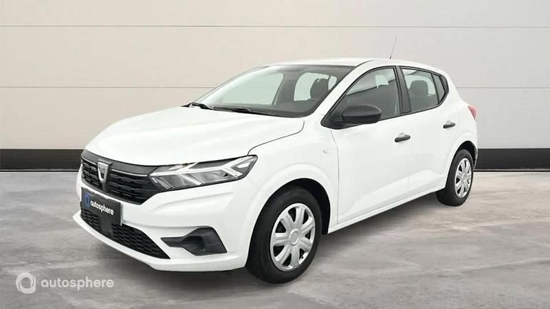 Blanc Utilisé 2022 Dacia Sandero Essentiel Citadine | 11 799 € (Bon prix) - Image 1/4