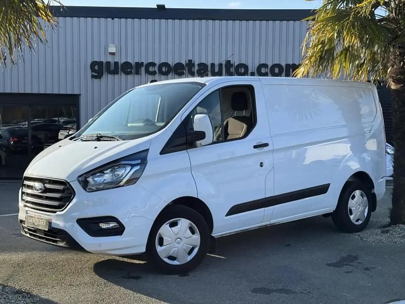Blanc Occasion 2023 Ford Transit Custom Business Edition Van | 25 990 € (Bon prix) - Image 1/4