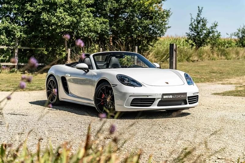 Blanc Utilisé 2018 Porsche 718 Boxster S Chrono Cabriolet | 69 990 € - Image 1/4