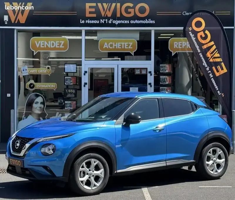 Bleu Utilisé 2021 Nissan Juke N-Connecta SUV | 16 790 € (Bon prix) - Image 1/4