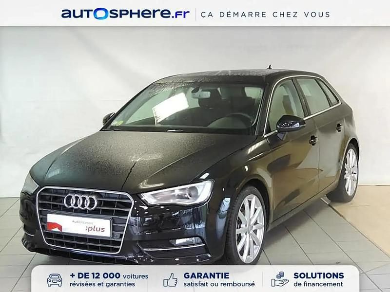 Noir Utilisé 2016 Audi A3 Sportback Ambition Citadine | 28 990 € - Image 1/4