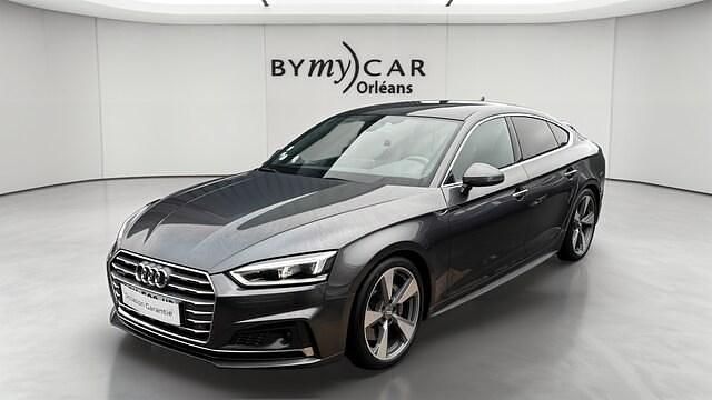 Gris daytona nacré Occasion 2019 Audi A5 Sportback S-Line Citadine | 28 891 € - Image 1/4