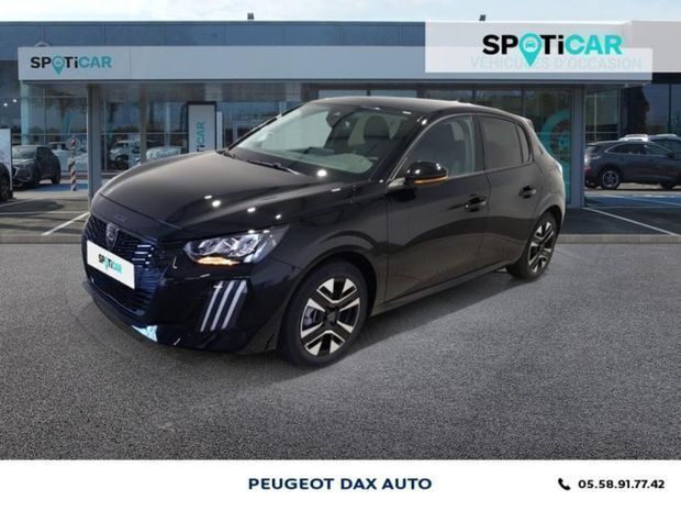 Noir Utilisé 2024 Peugeot 208 Allure Citadine | 19 480 € (Prix juste) - Image 1/4