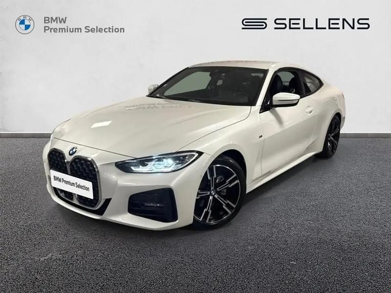 Blanc Occasion 2021 BMW 420 M Sport Coupé | 37 480 € (Prix juste) - Image 1/4