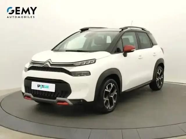 Blanc nacre Occasion 2021 Citroën C3 Aircross PureTech SUV | 15 690 € (Prix juste) - Image 1/4