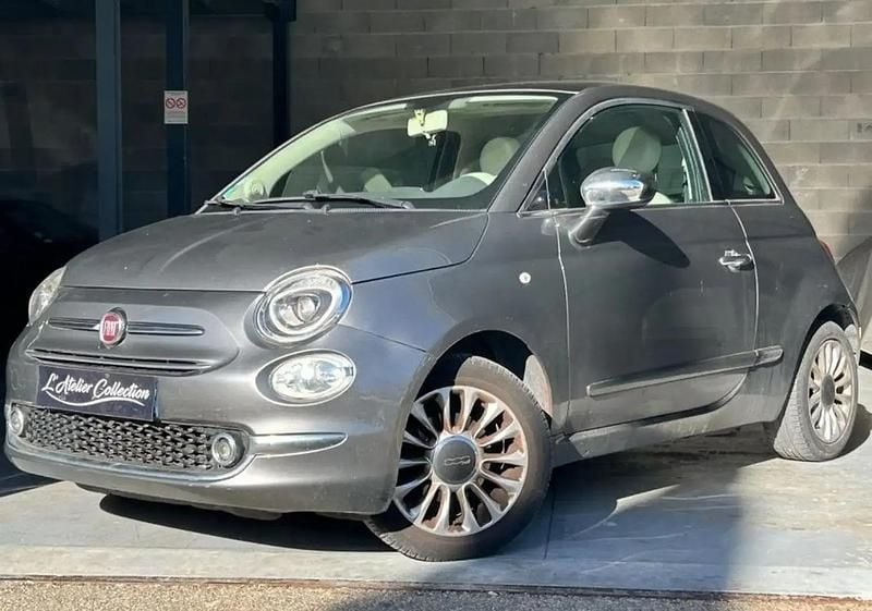 Gris Occasion 2016 Fiat 500 Lounge Citadine | 8 290 € (Prix juste) - Image 1/4