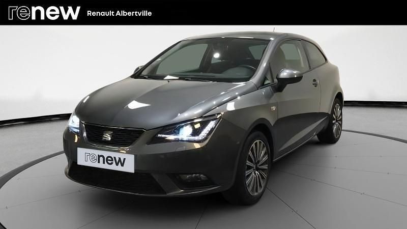 Gris Occasion 2016 Seat Ibiza SC CONNECT Citadine | 10 999 € - Image 1/4