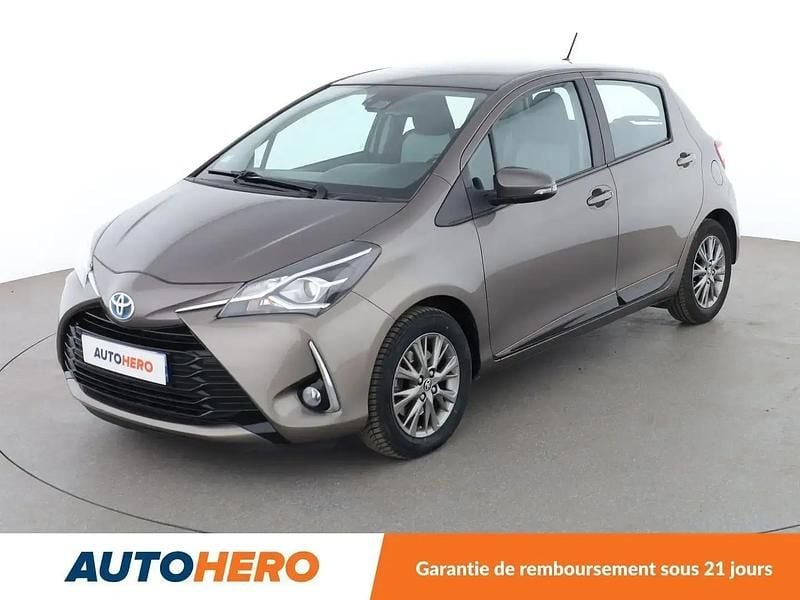 Gris Utilisé 2019 Toyota Yaris Hybrid Citadine | 14 590 € (Bon prix) - Image 1/2