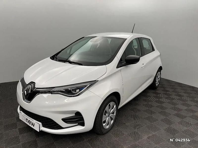 Blanc Utilisé 2021 Renault Zoe Life Citadine | 13 990 € (Prix assez cher) - Image 1/4