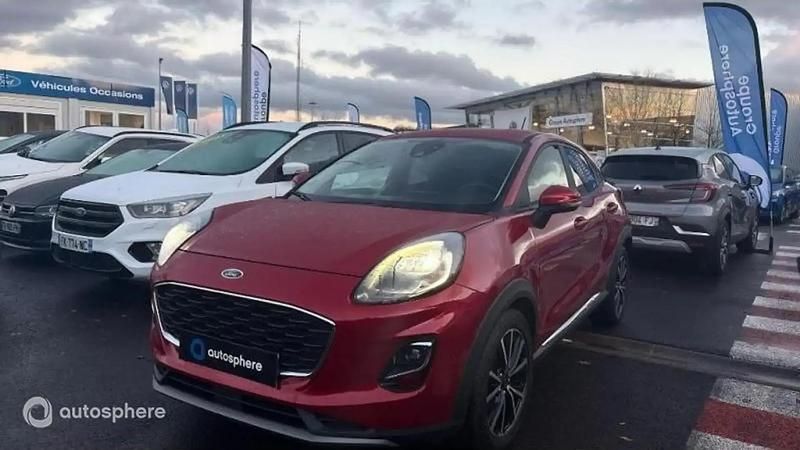 Rouge Occasion 2020 Ford Puma Titanium SUV | 15 499 € (Prix juste) - Image 1/4