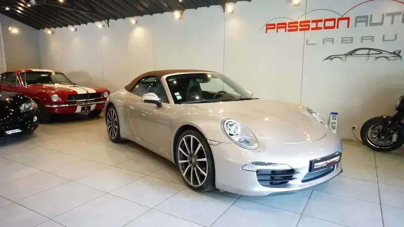 Gris Utilisé 2012 Porsche 911 Carrera Cabriolet Cabriolet | 79 800 € - Image 1/4