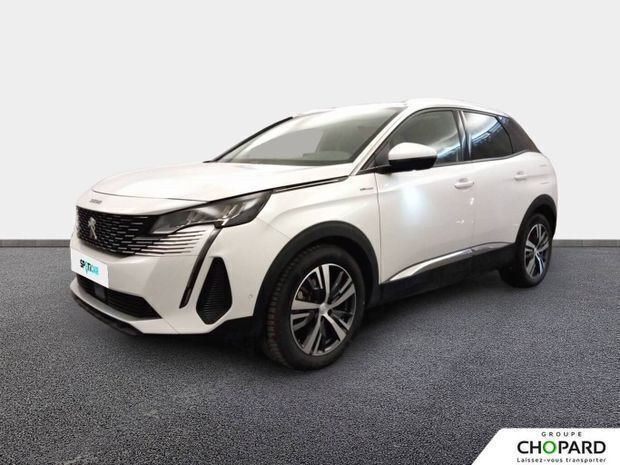 Blanc Utilisé 2021 Peugeot 3008 Allure | 19 489 € (Super prix) - Image 1/4