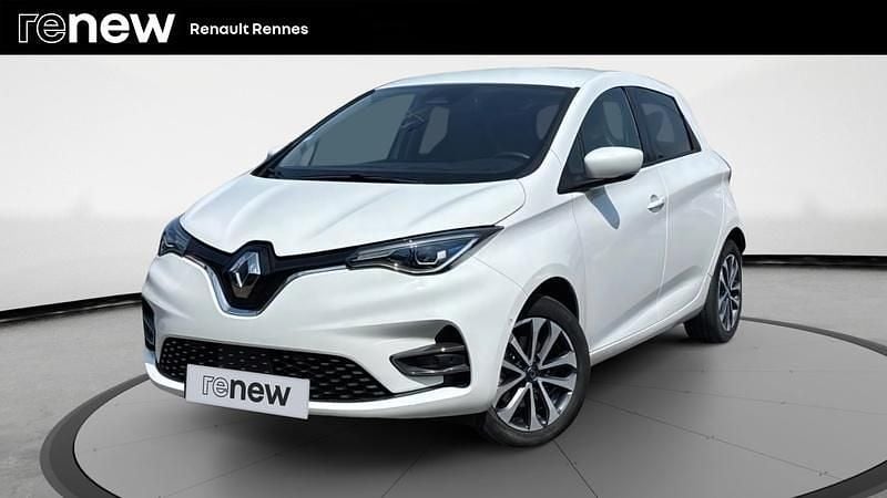 Blanc Utilisé 2020 Renault Zoe Intens Citadine | 9 990 € (Bon prix) - Image 1/4
