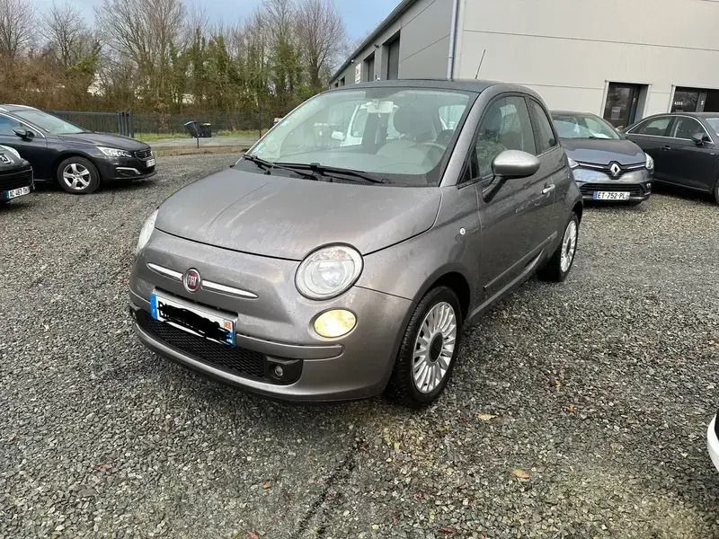 Gris Utilisé 2011 Fiat 500 S Berline | 6 500 € - Image 1/4