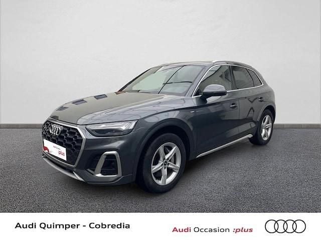 Gris daytona nacré Occasion 2023 Audi Q5 S-Line SUV | 45 990 € (Bon prix) - Image 1/4