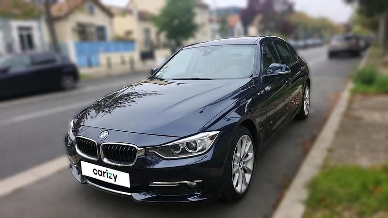 Bleu Occasion 2015 BMW 320 Sport Line Berline | 16 290 € (Bon prix) - Image 1/4