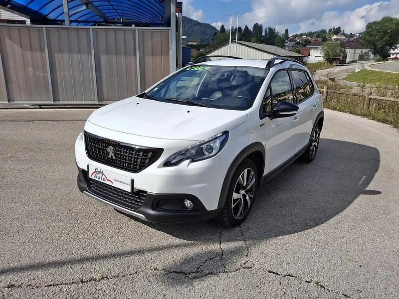 Blanc Utilisé 2018 Peugeot 2008 GT-line SUV | 12 980 € (Prix juste) - Image 1/4