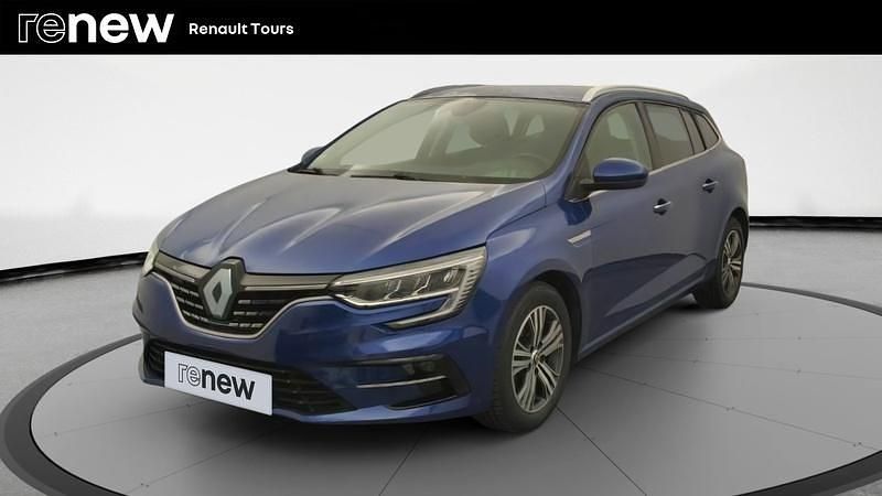 Bleu Occasion 2021 Renault Mégane IV Intens Berline | 12 899 € (Prix juste) - Image 1/4