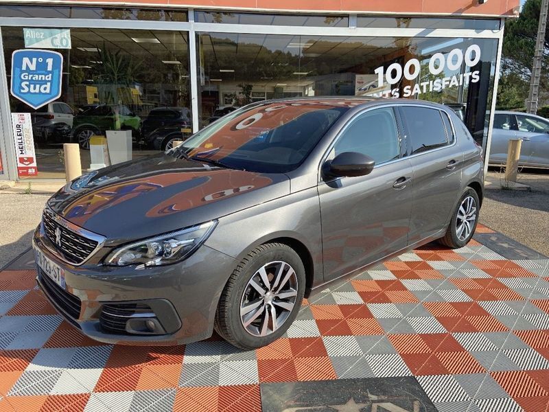 Gris platinium Utilisé 2020 Peugeot 308 Allure | 11 950 € (Bon prix) - Image 1/4