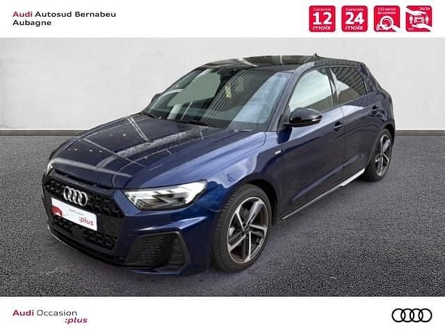Bleu navarre métallisé noir mythe métallisé Utilisé 2025 Audi A1 Sportback S-line plus Citadine | 31 480 € (Prix cher) - Image 1/4