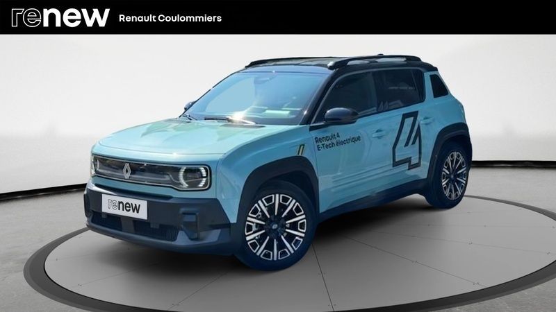 Vert hautsdefrance/toit noir Nouvelle 2025 Renault 4 E-Tech Iconic SUV | 36 400 € - Image 1/4