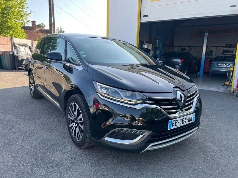 Noir Utilisé 2016 Renault Espace Initiale Paris Monospace | 13 500 € (Prix cher) - Image 1/4
