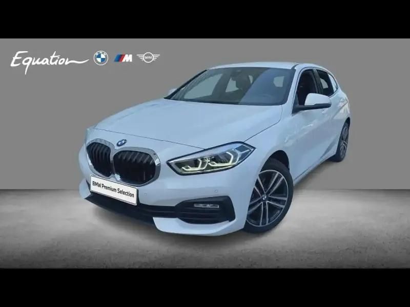 Blanc Utilisé 2022 BMW 116 Citadine | 24 900 € (Prix juste) - Image 1/4