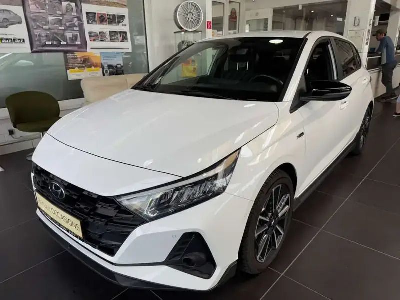 Blanc Utilisé 2022 Hyundai i20 N Line Citadine | 17 400 € - Image 1/4