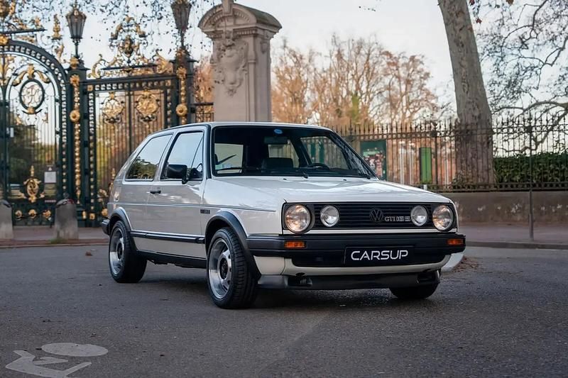 Blanc Occasion 1986 VW Golf II GTI Citadine | 29 000 € - Image 1/4