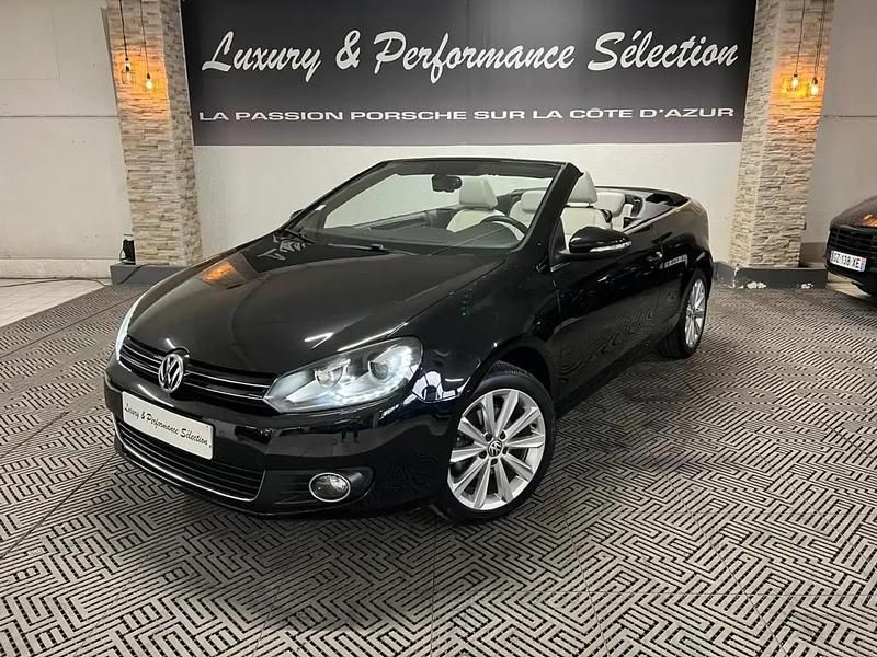 Noir Utilisé 2012 VW Golf Cabriolet Cabriolet | 17 990 € - Image 1/4