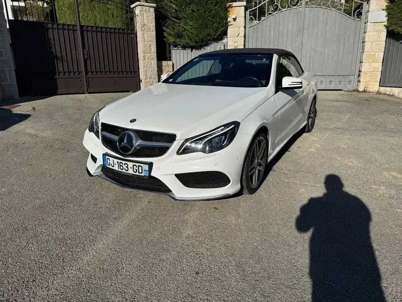 Blanc Utilisé 2013 Mercedes E200 Sportline Cabriolet | 19 900 € - Image 1/4